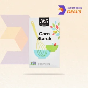 Corn starch packaging designed for sustainable product presentation