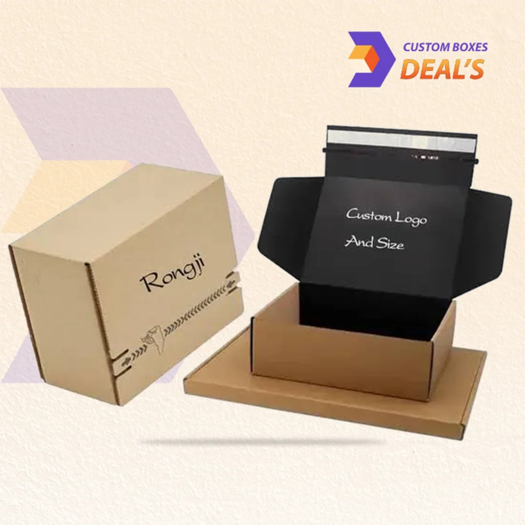 Corrugated shipping boxes for secure product transportation