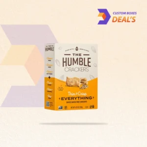 Custom printed cracker boxes for attractive snack packaging and secure storage