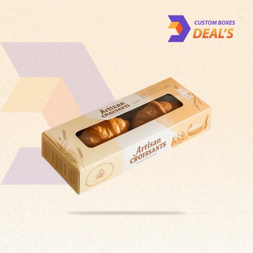 Croissant Packaging for Fresh Bakery Products