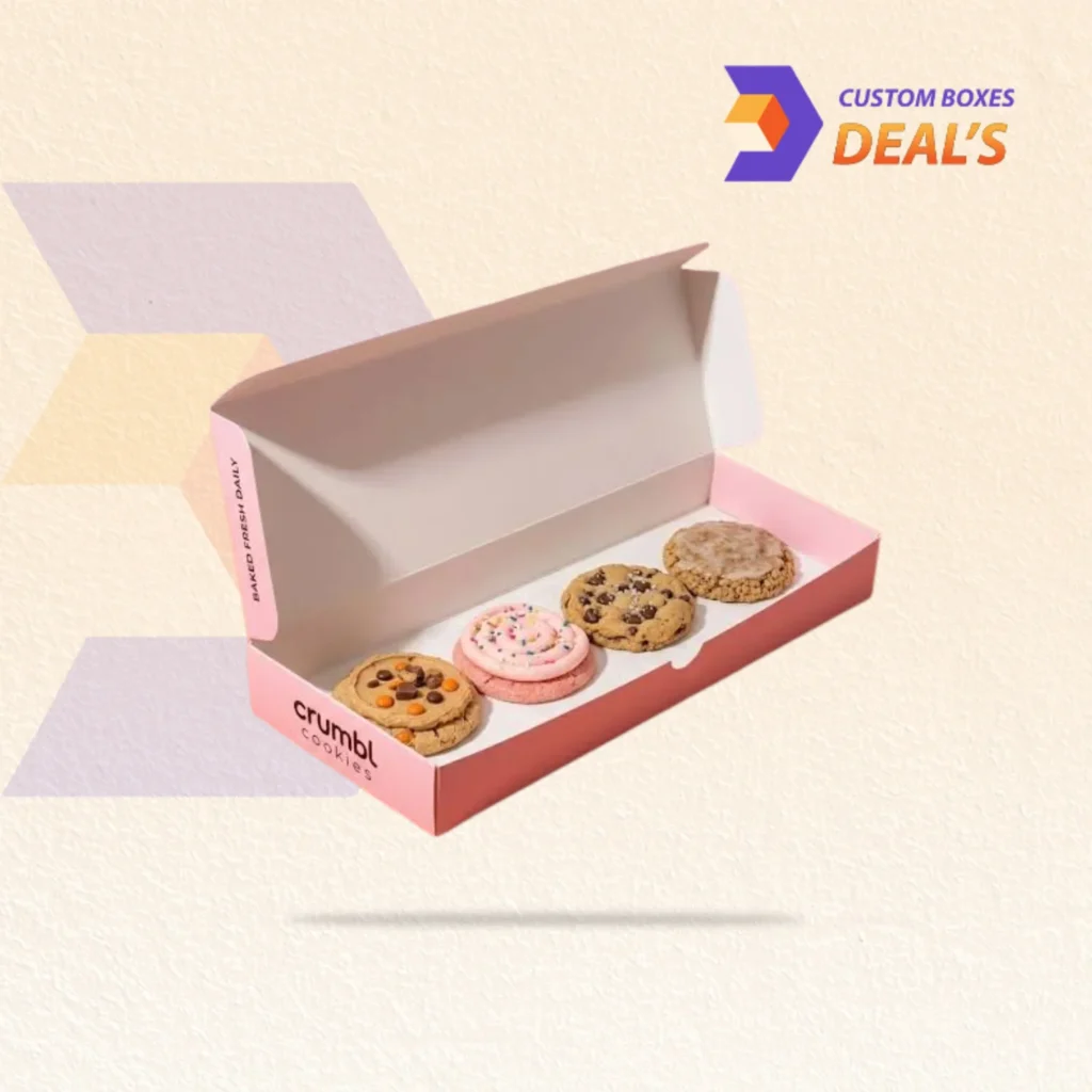 Crumble Cookie Packaging for Fresh Bakery Treats