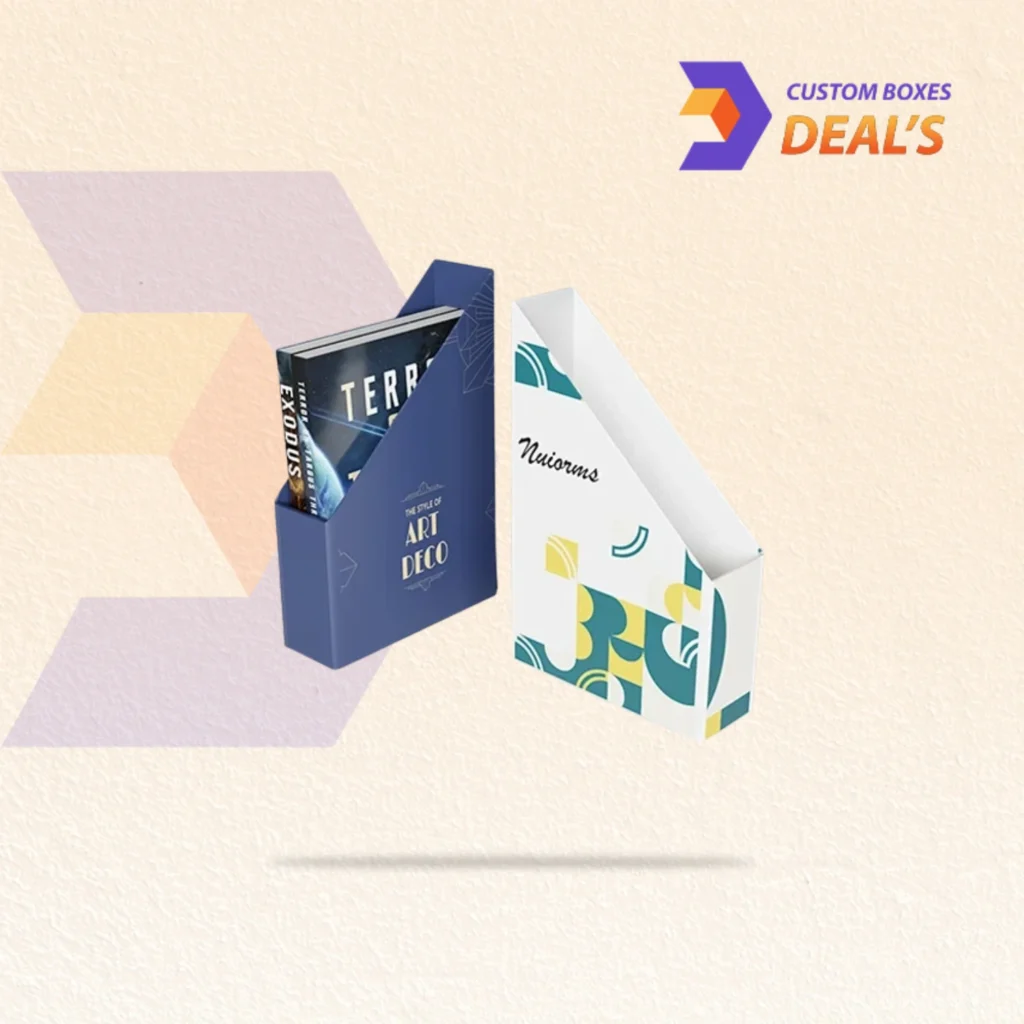 Custom book boxes designed for protective packaging and presentation.