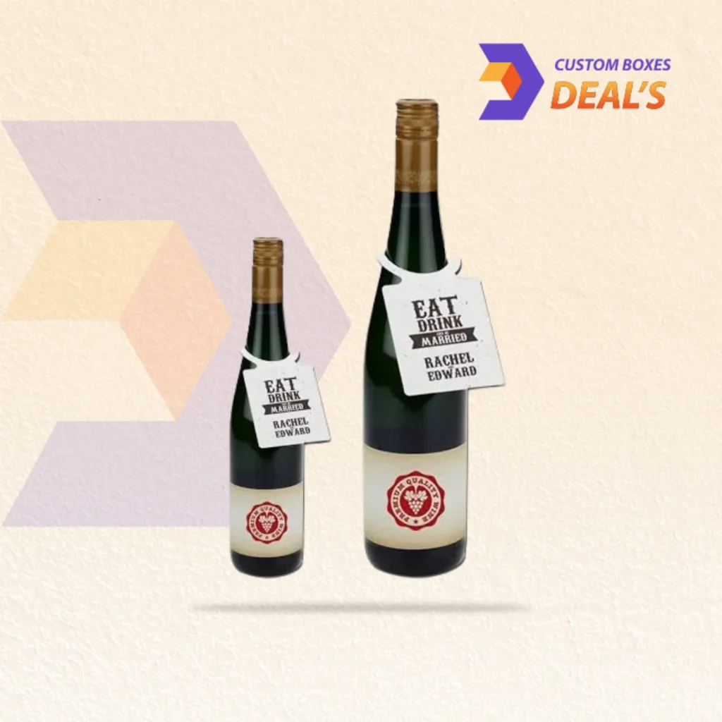 Elegant packaging boxes for wine bottle presentation