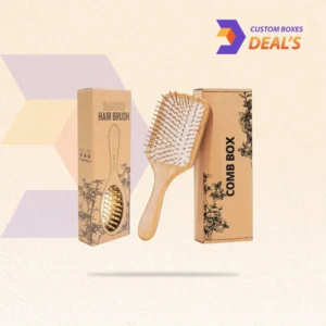 Durable custom packaging for combs made for retail, beauty, and personal care products