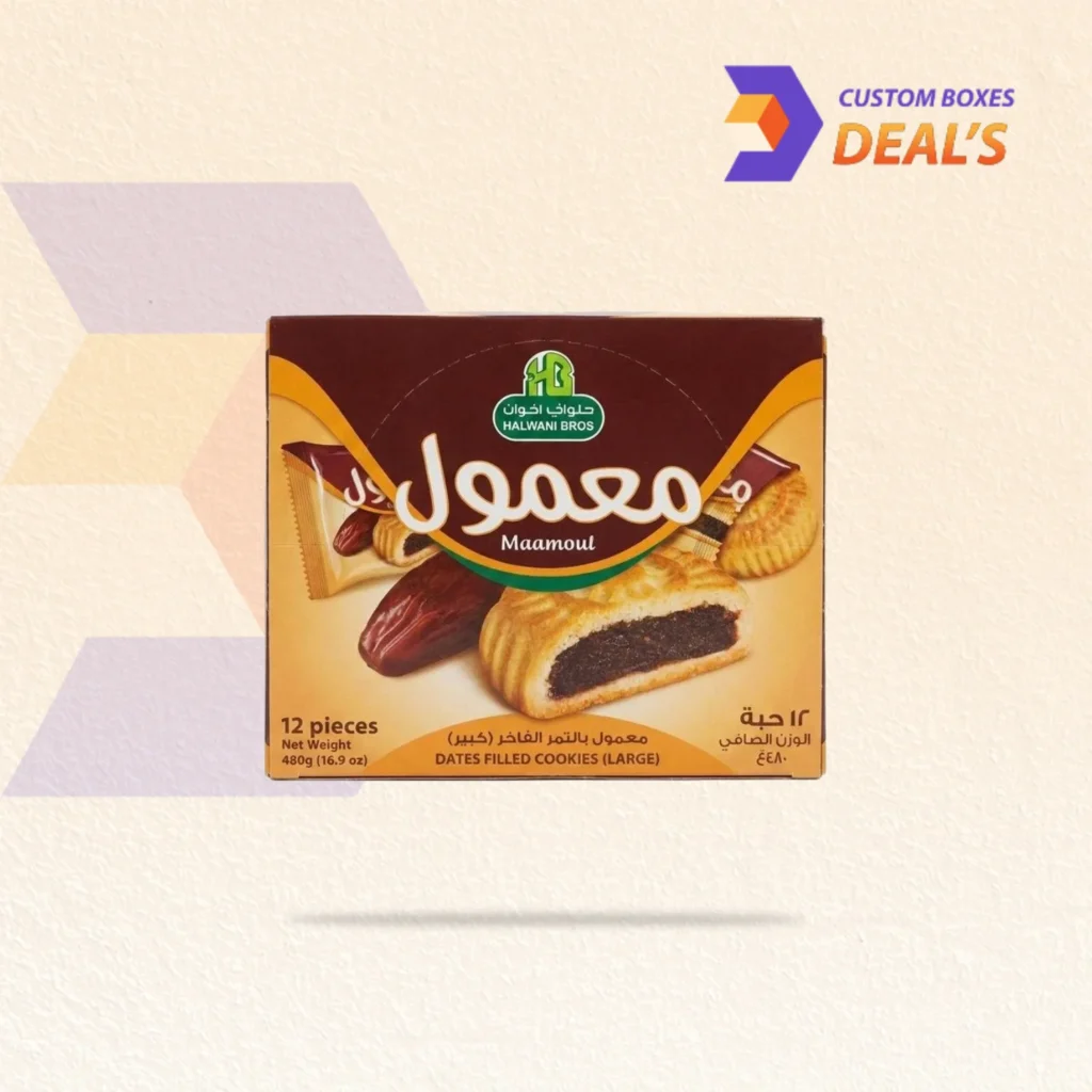 Dates Cookies Packaging for Fresh Bakery Treats