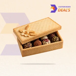 Personalized edible packaging featuring stylish designs for secure food storage and product display