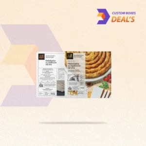 Frozen food shipping boxes designed for secure and protective food transportation