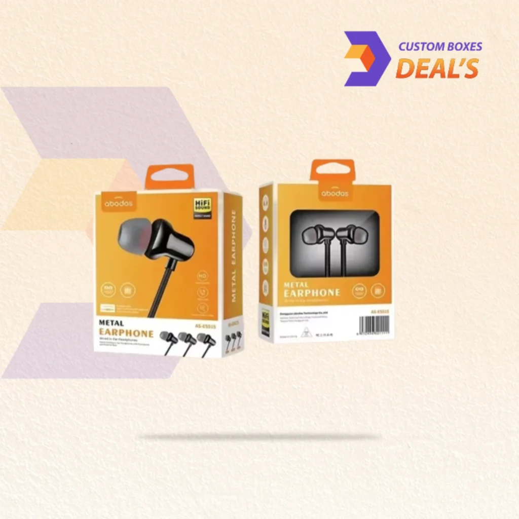 Printed hands free packaging boxes with custom branding for attractive product display
