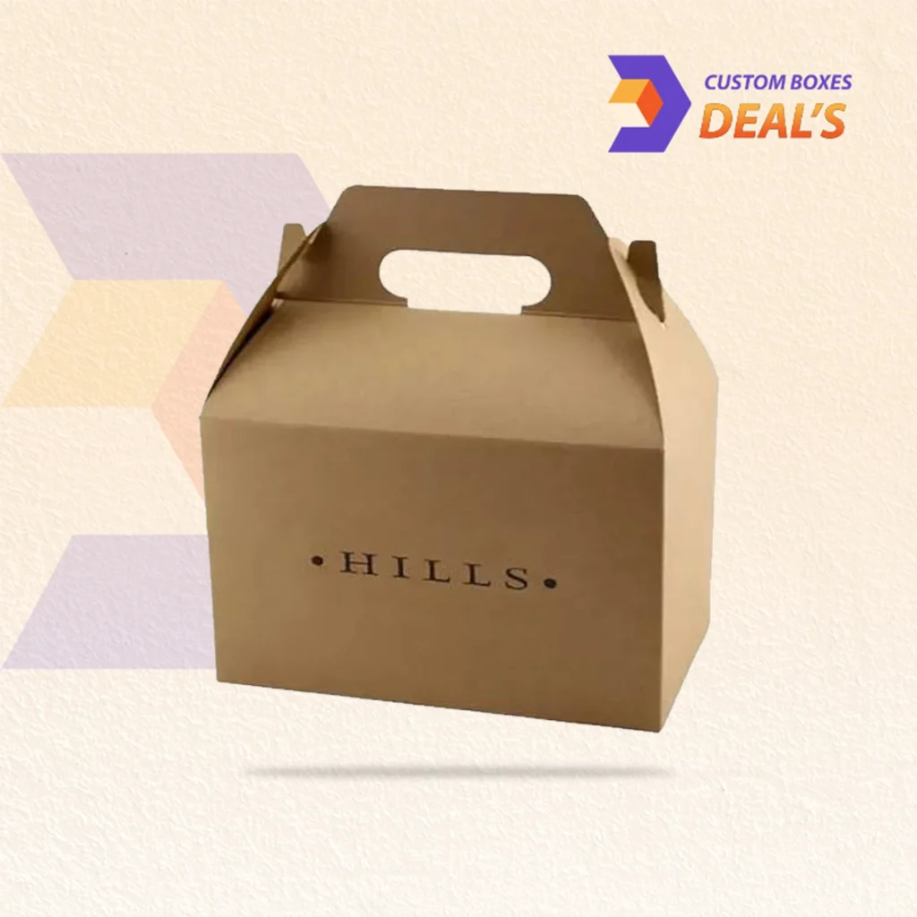 Kraft Gable Boxes for Natural and Eco-Friendly Packaging