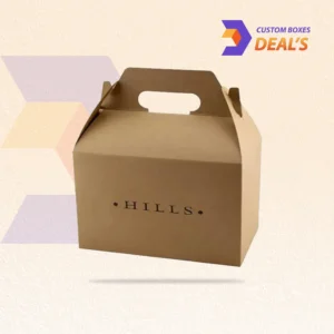 Kraft Gable Boxes for Natural and Eco-Friendly Packaging