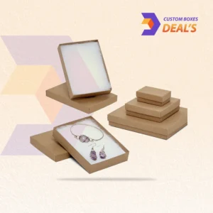 Kraft jewelry boxes for elegant jewelry packaging