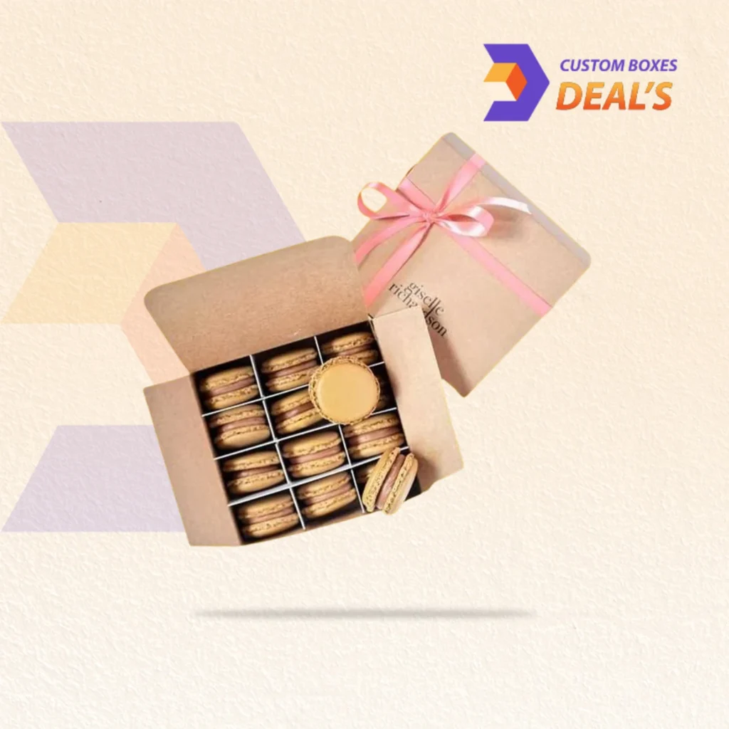 Custom kraft boxes for macaron packaging