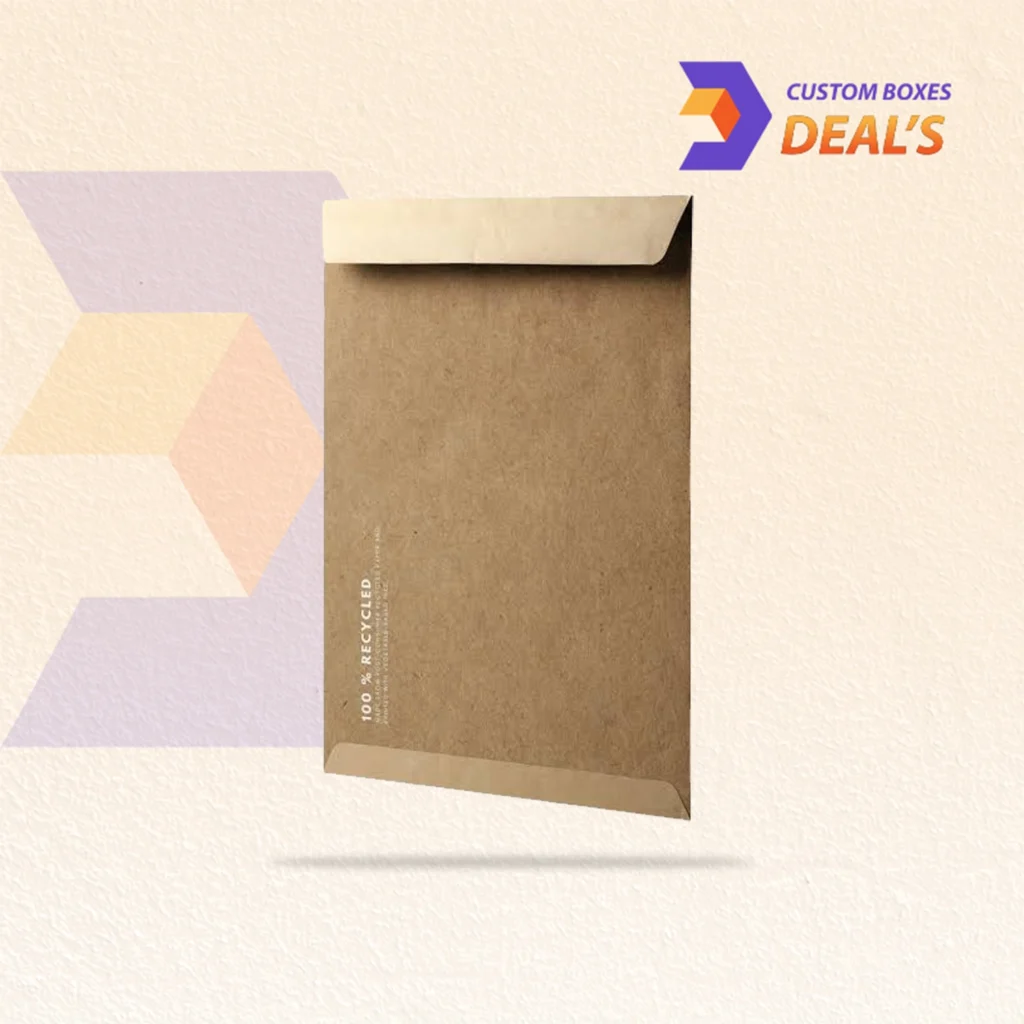 Custom kraft mailers with personalized branding for product shipping