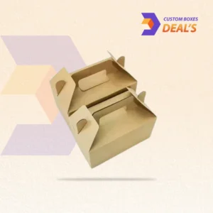 Custom kraft boxes for takeaway food packaging