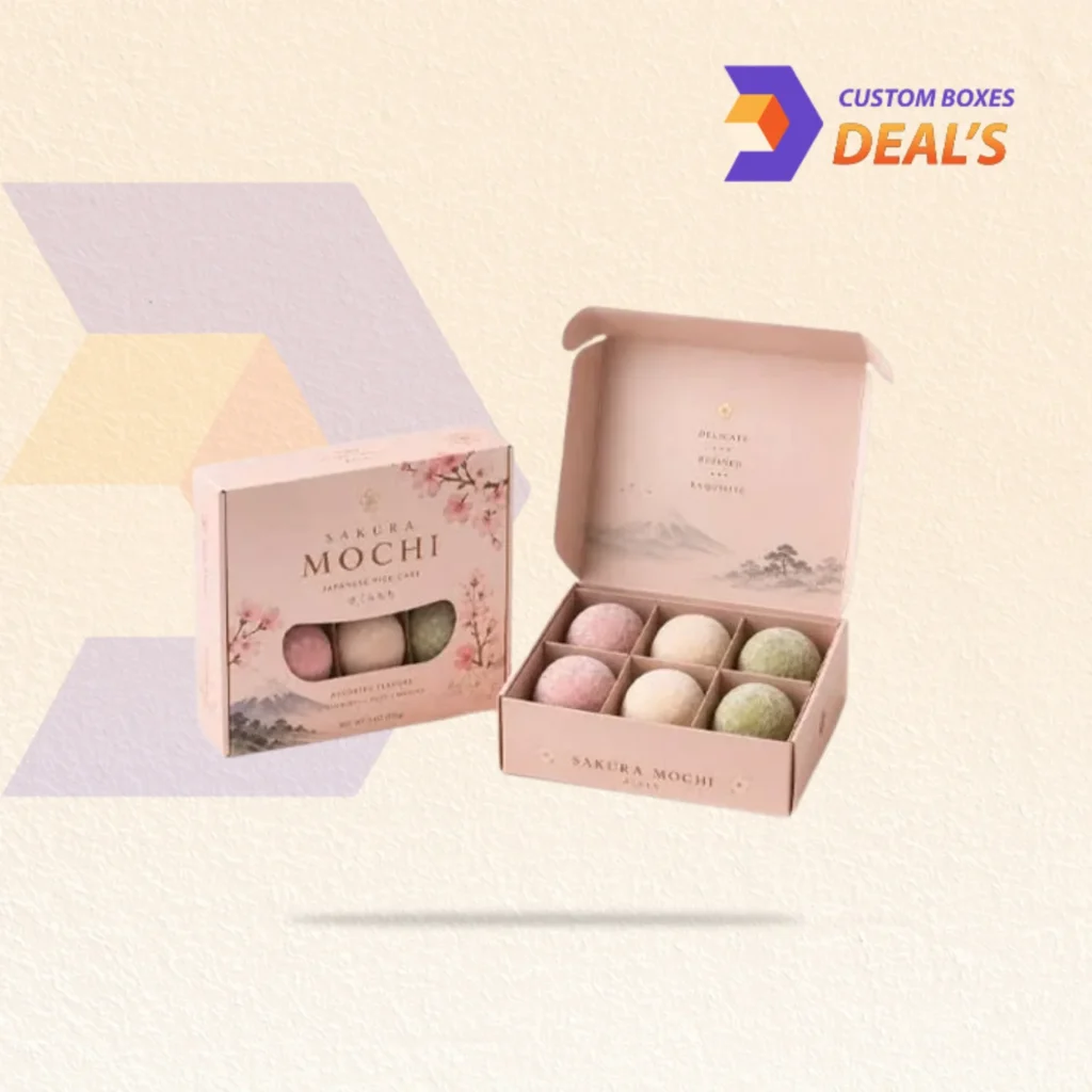 Mochi Packaging for Fresh Japanese Dessert Treats