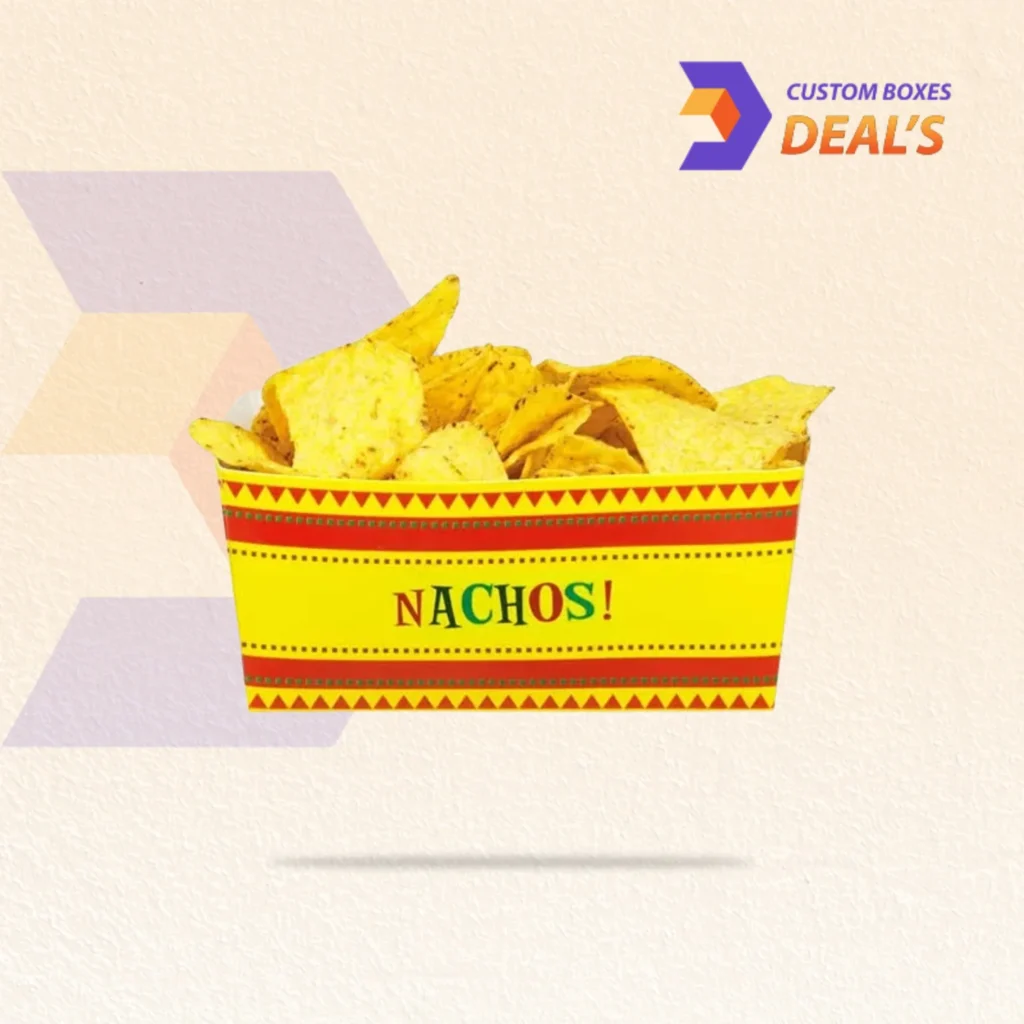 Custom Nachos Boxes for Branded Restaurant and Food Packaging