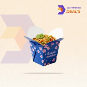 Custom Noodle Boxes for Branded Restaurant and Food Packaging