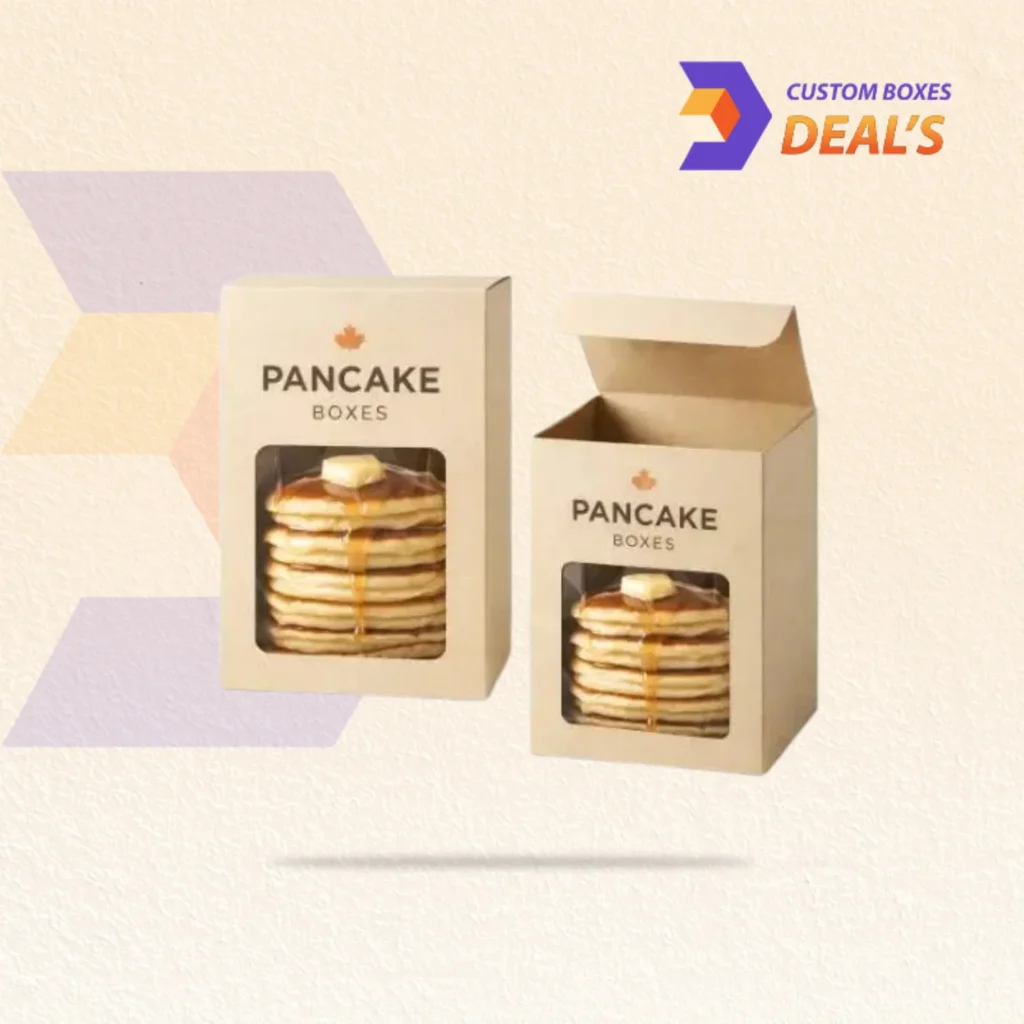 Custom Pancake Boxes for Fresh Food Packaging
