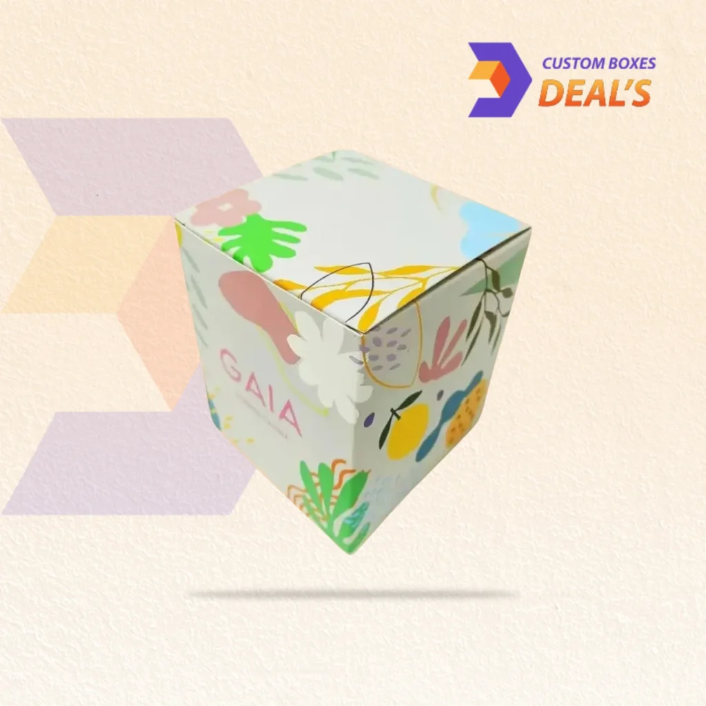 Printed paperboard packaging boxes with custom branding for attractive retail presentation