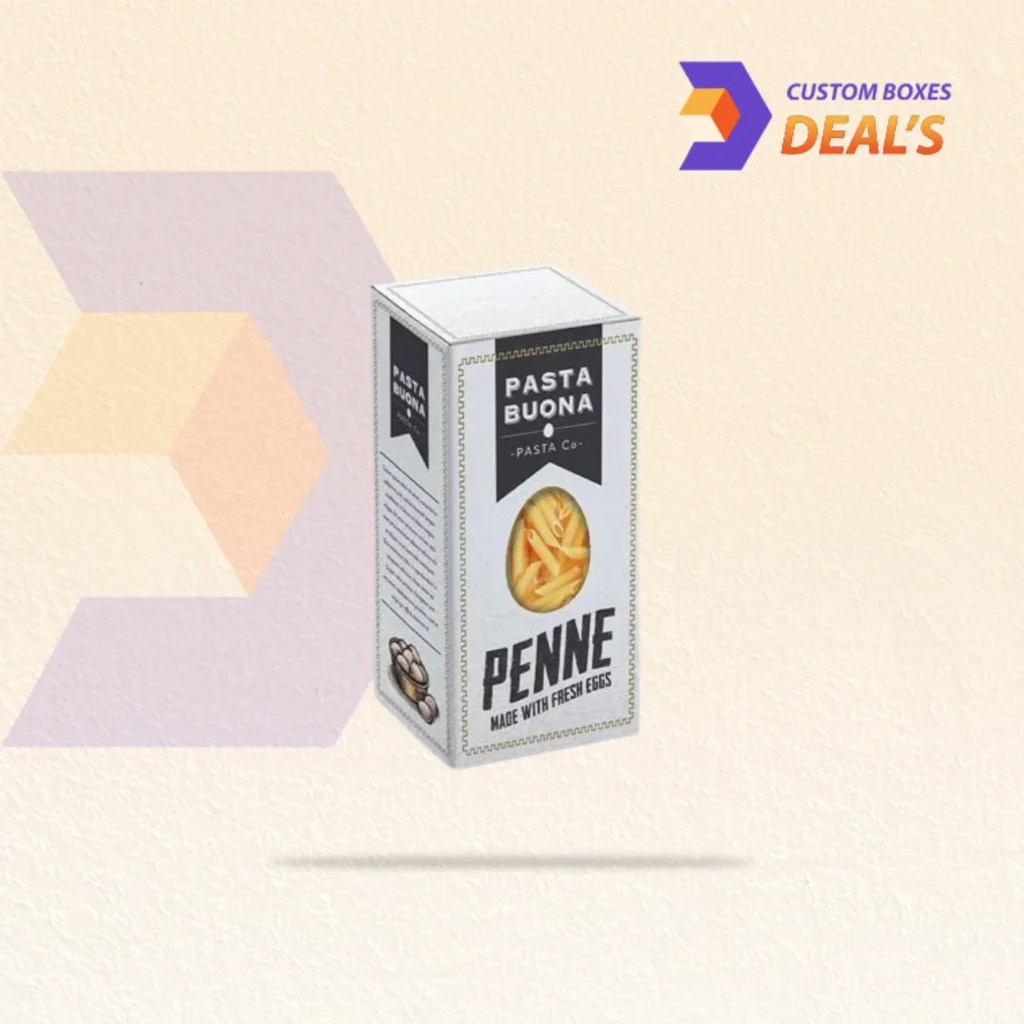 Custom Pasta Boxes for Branded Pasta Product Packaging