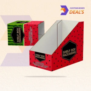 Retail cardboard boxes with custom printed branding and designs