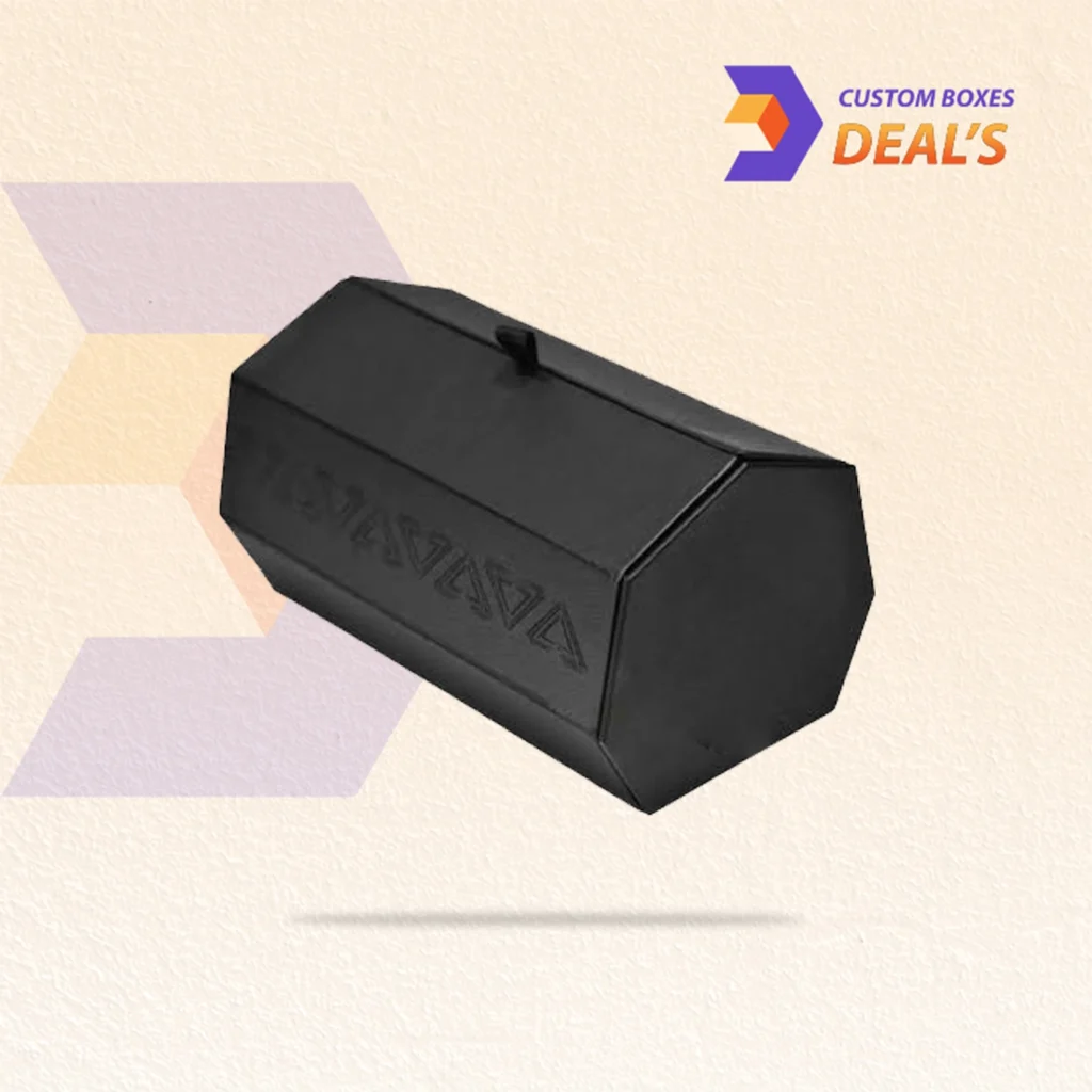Rigid mailer boxes designed for durable product packaging and shipping.