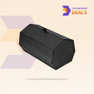 Rigid mailer boxes designed for durable product packaging and shipping.