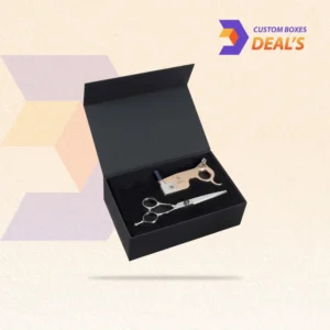 Printed scissors packaging boxes with custom branding for attractive product display