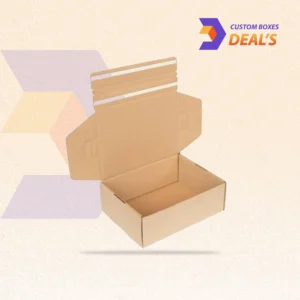 Printed self seal boxes for quick packing, storage and secure shipping