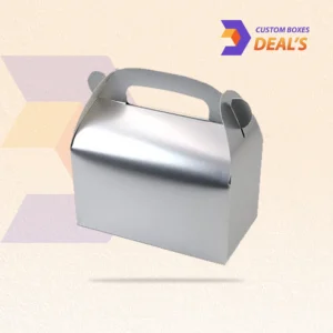 Silver Gable Boxes for Elegant Gift Packaging