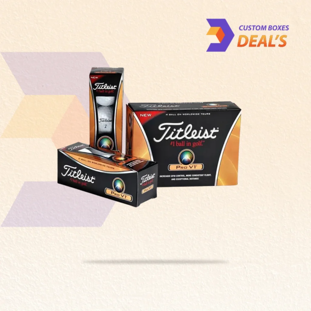 Personalized sports boxes featuring branded designs for attractive and organized product presentation