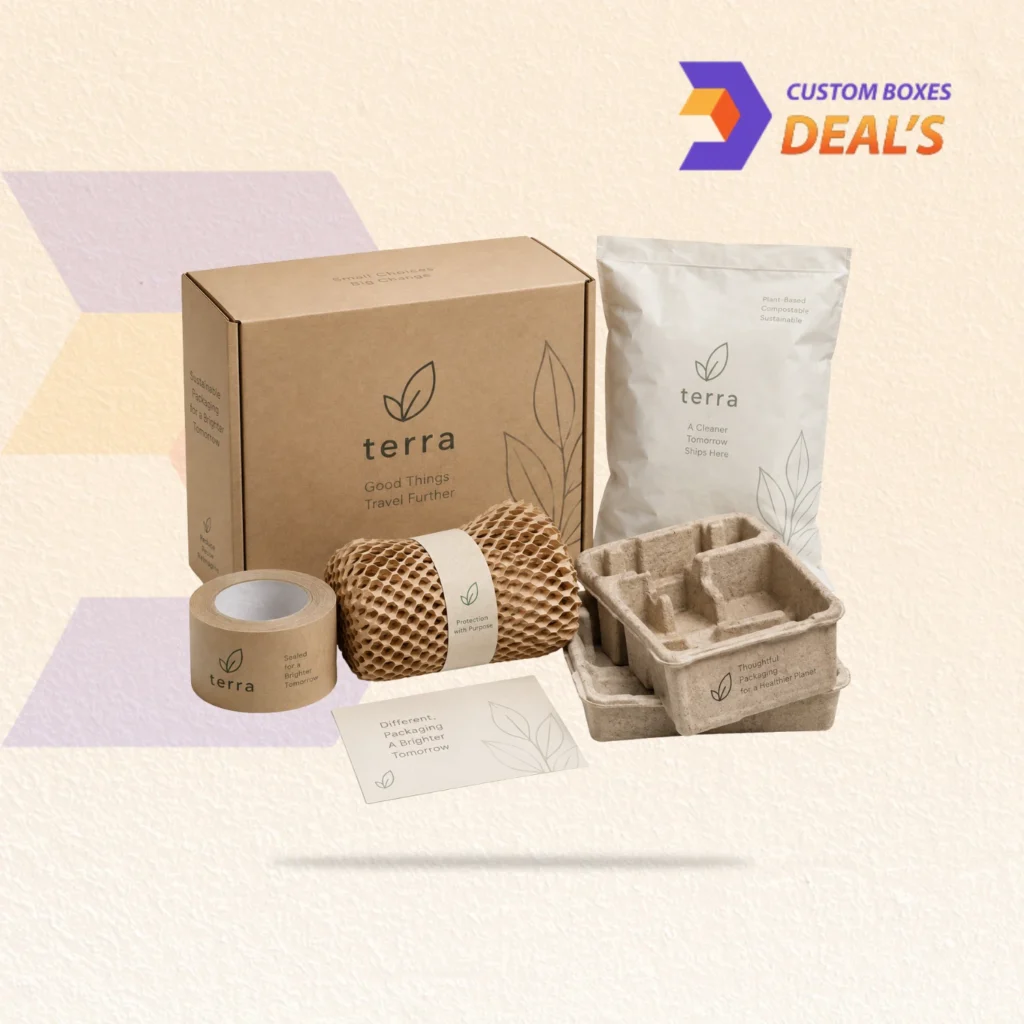 Eco-friendly custom packaging made for product protection, storage, and responsible brand presentation