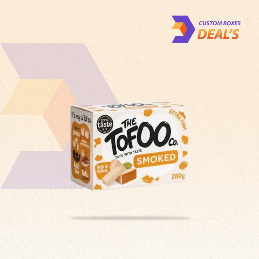 Custom Tofu Boxes for Branded Food Product Packaging