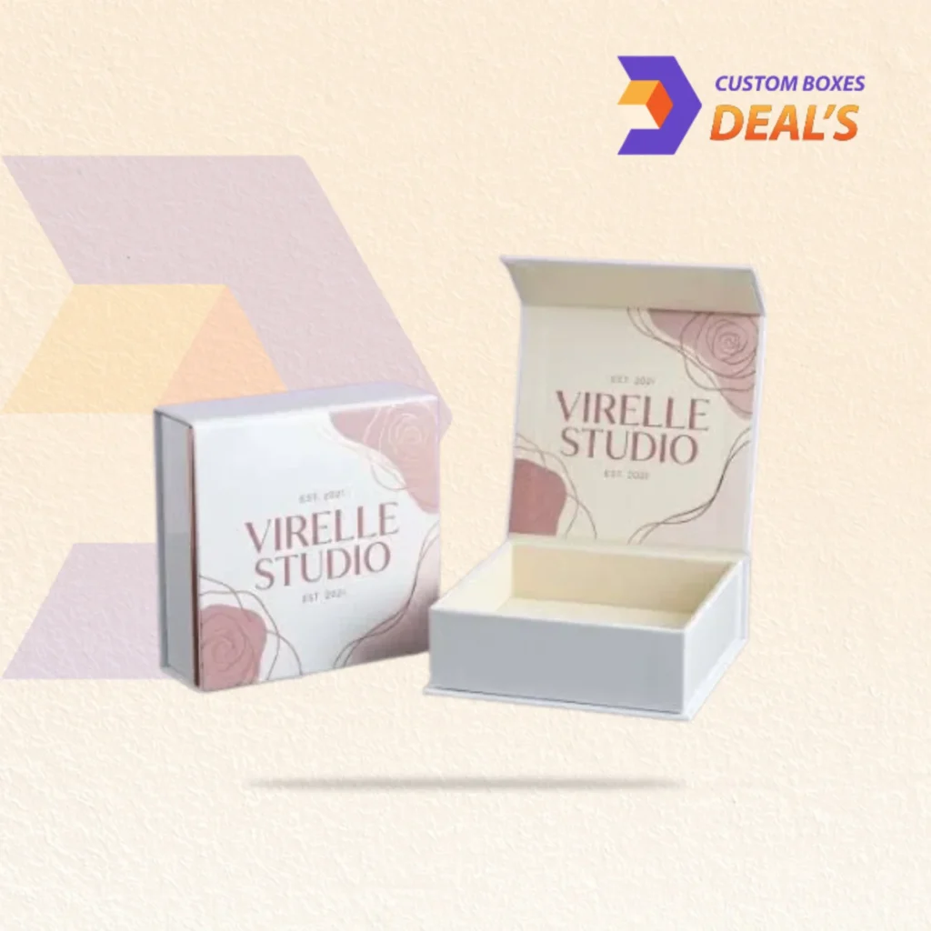Custom White Magnetic Boxes for Premium Product Packaging