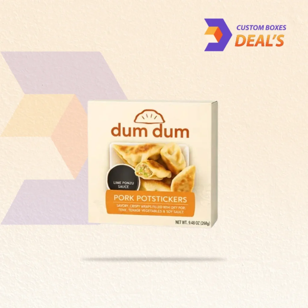 Dumpling Packaging Boxes for Frozen Food and Takeout Businesses
