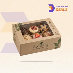 Eco-friendly bakery boxes for fresh baked goods