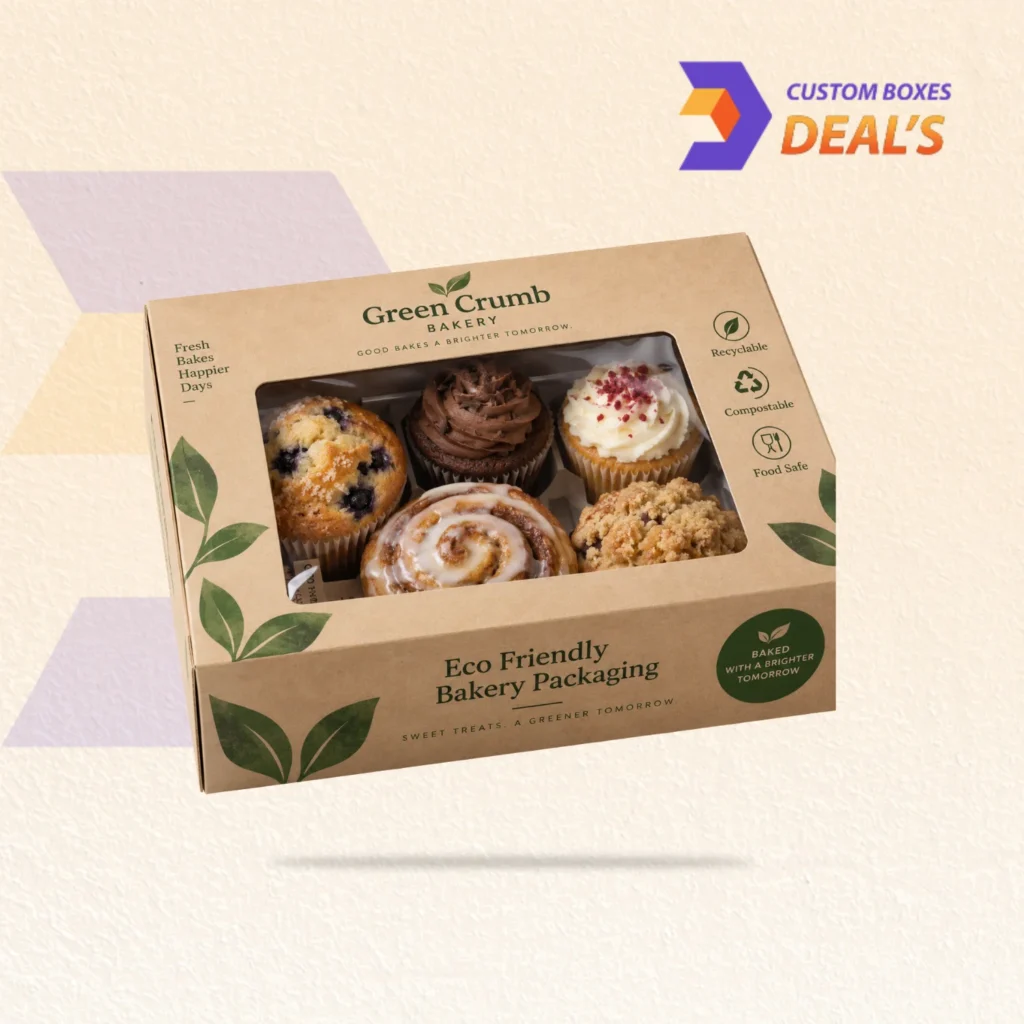 Eco friendly bakery packaging for fresh baked goods