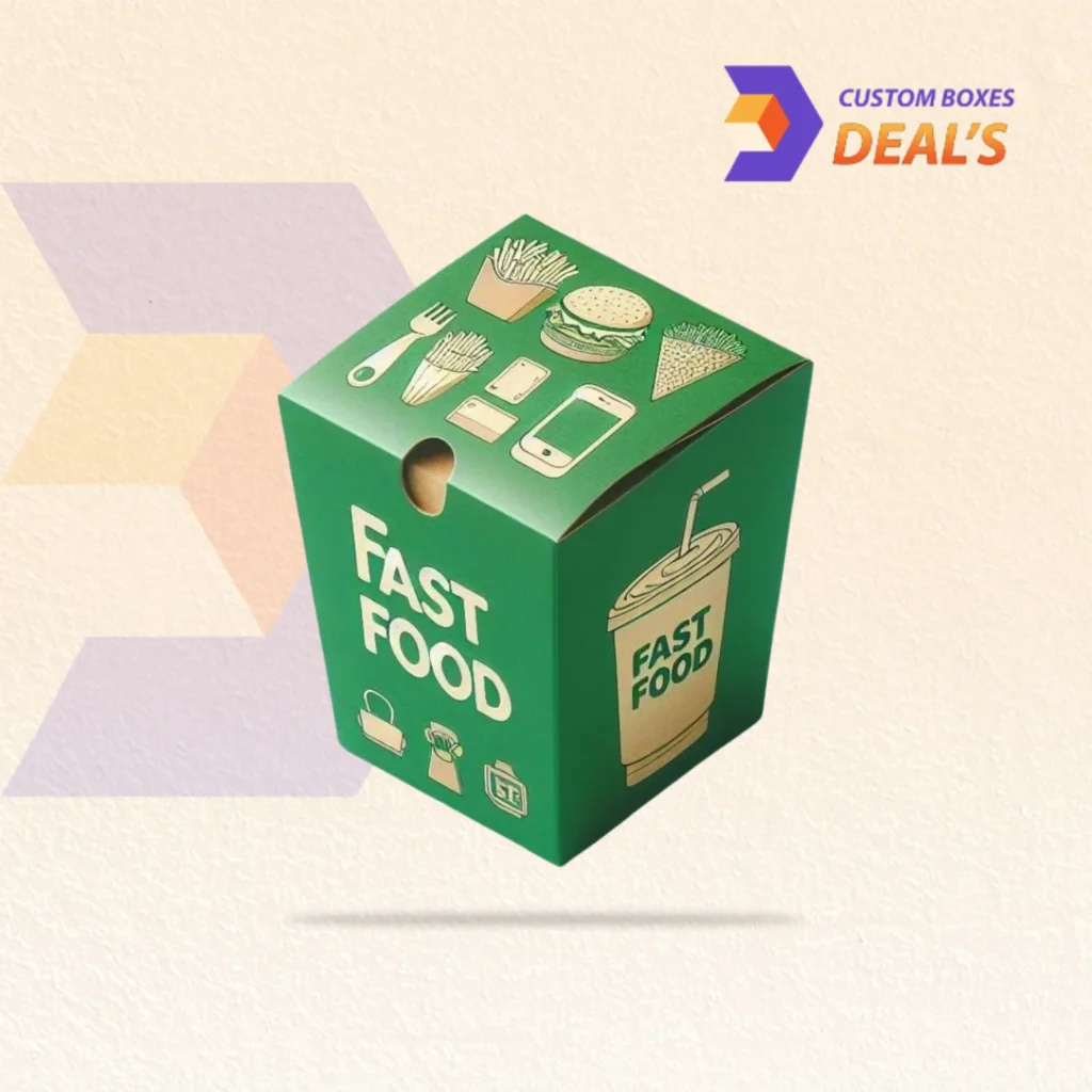 Fast Food Packaging Boxes for Burgers, Fries, and Takeout Products