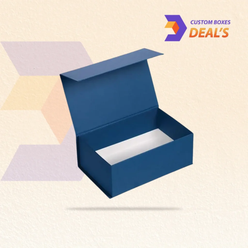Custom Flip Top Magnetic Lock Boxes for Premium Product Packaging
