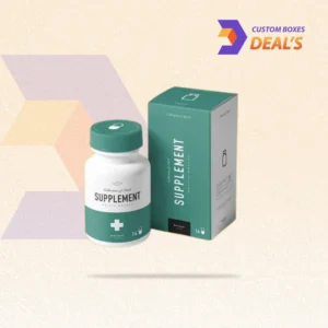 Food Supplement Packaging Boxes for Nutrition and Wellness Brands