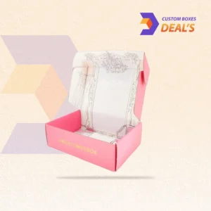 Custom glossy mailer packaging for ecommerce and retail products