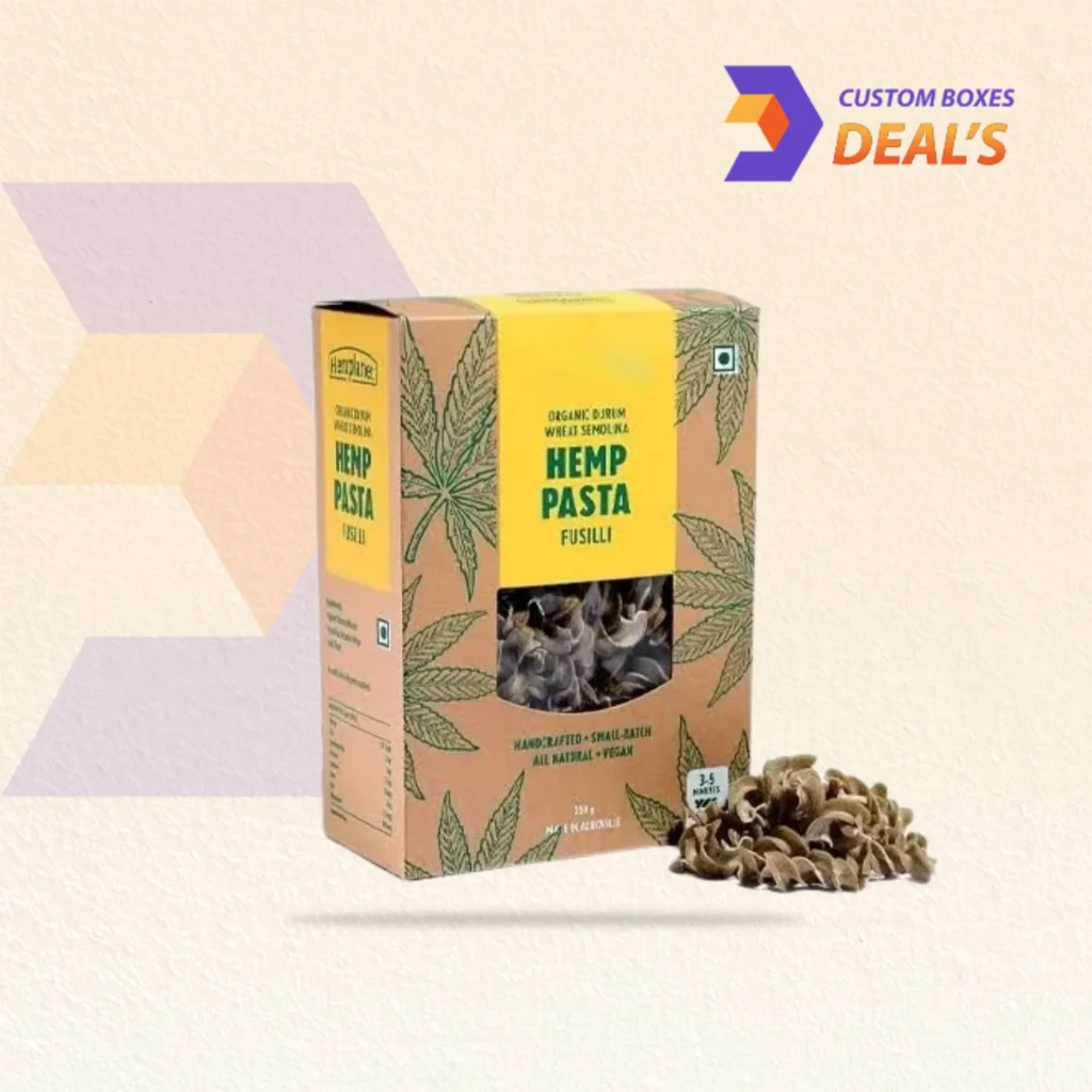 Custom Printed Hemp Food Boxes for Food Brands and Retailers