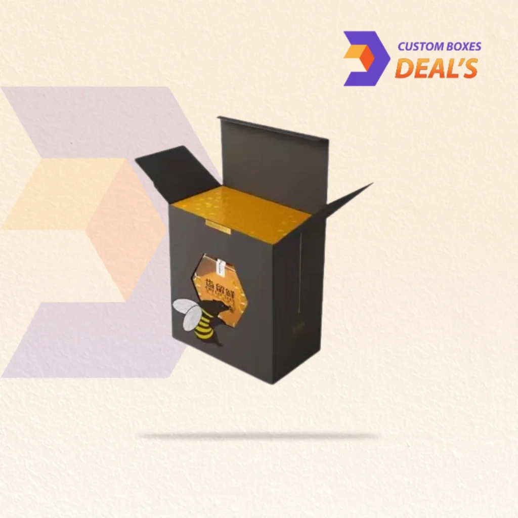 Custom Printed Honey Straw Boxes for Honey Brands and Retailers