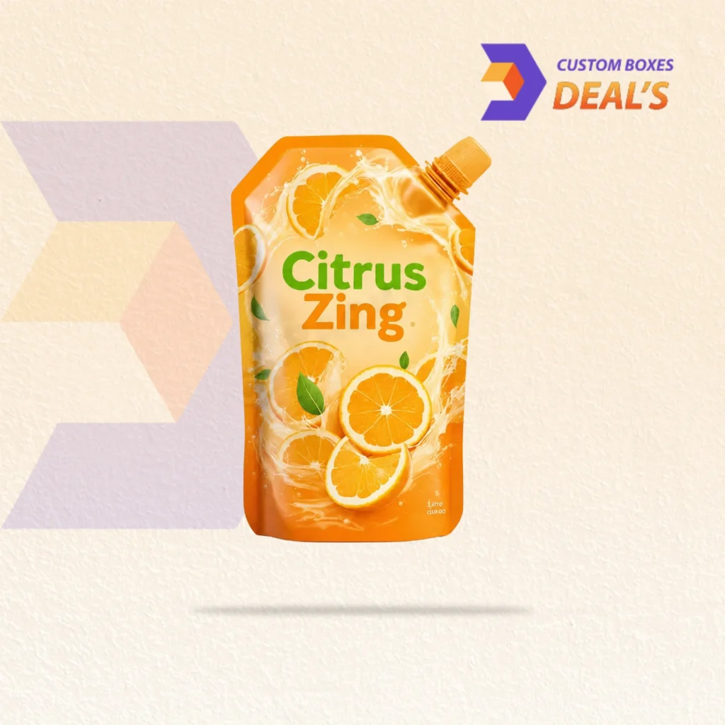 Juice Pouches for Fresh and Convenient Beverage Packaging