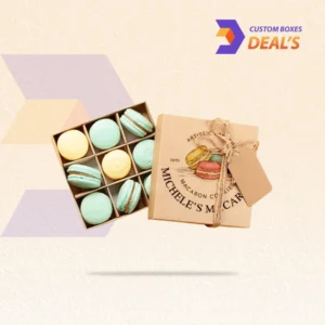 Rigid boxes designed for premium macaron packaging