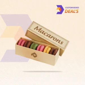 Printed sleeve packaging boxes for macarons