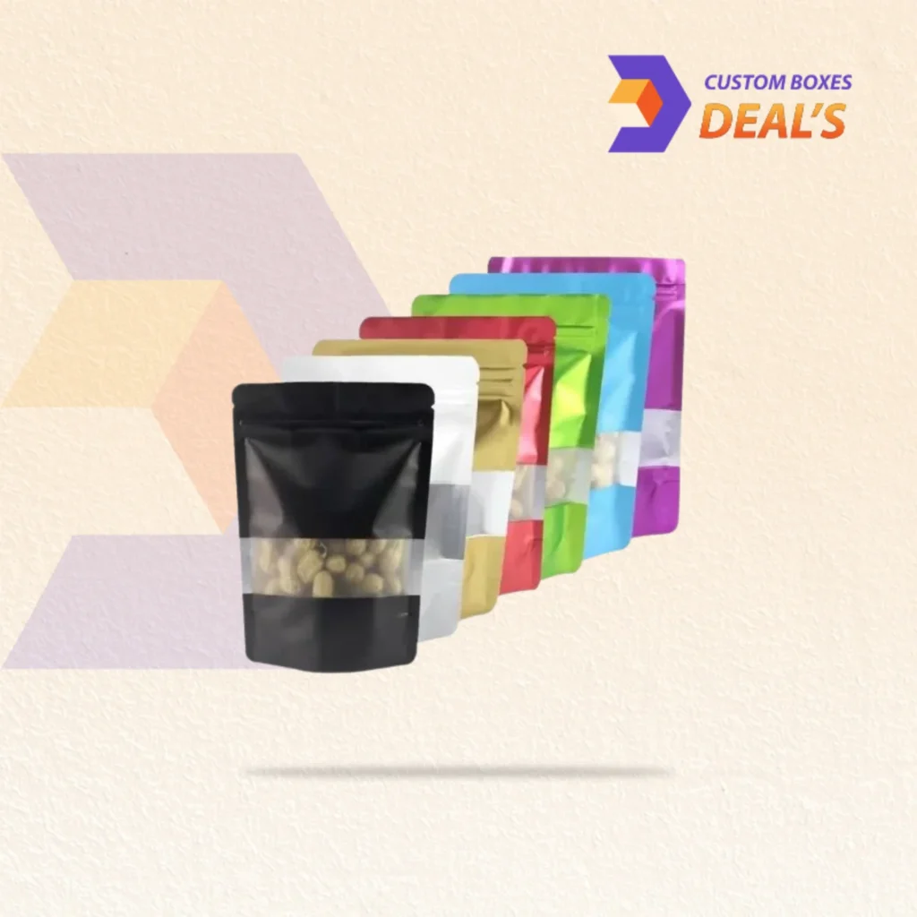 Mylar Foil Bags with PVC Window