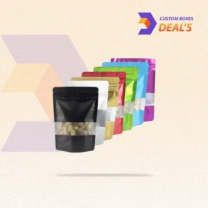 Mylar Foil Bags with PVC Window