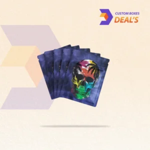Mylar ziplock bags with airtight seal for secure product storage