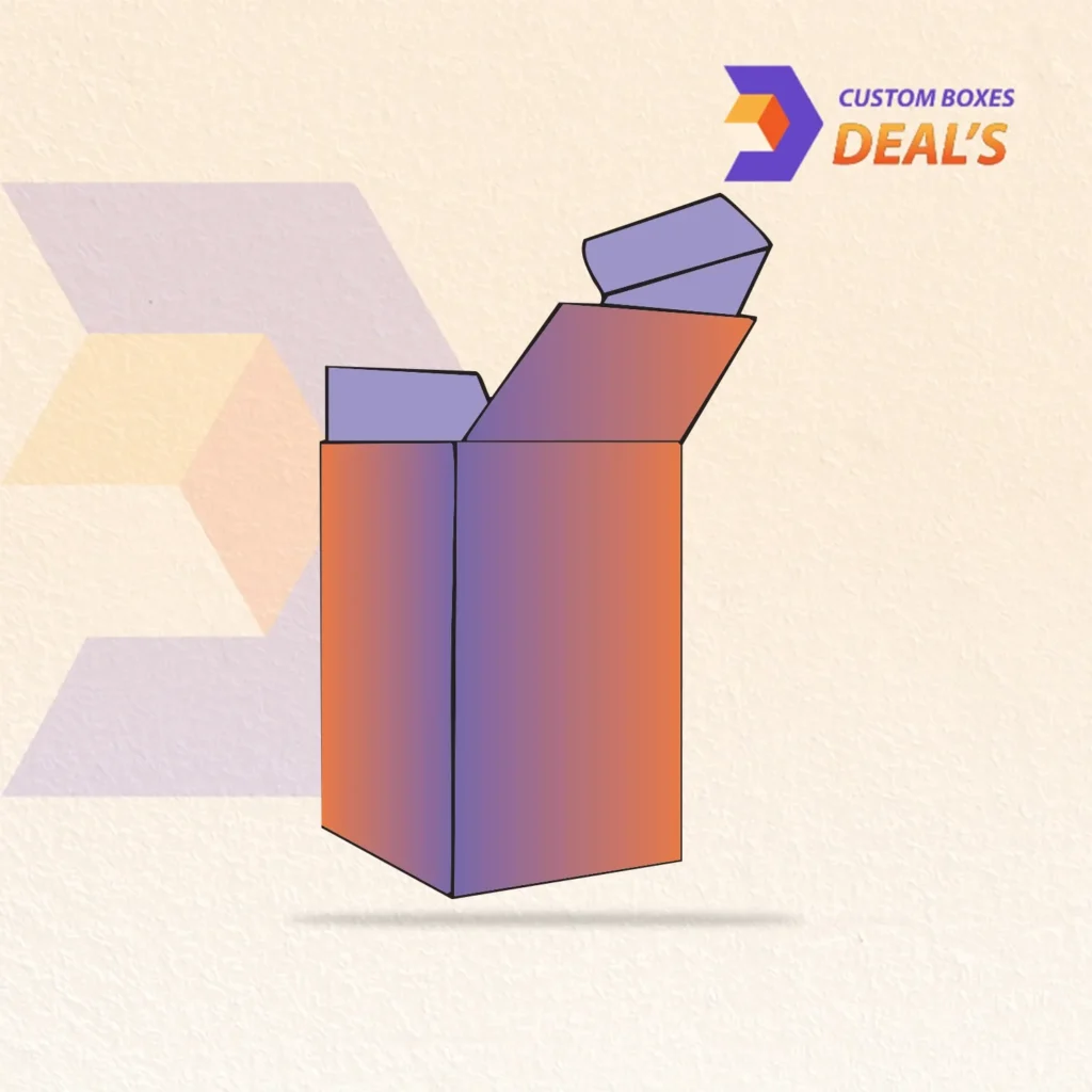 Custom printed perforated dispenser box for convenient product access